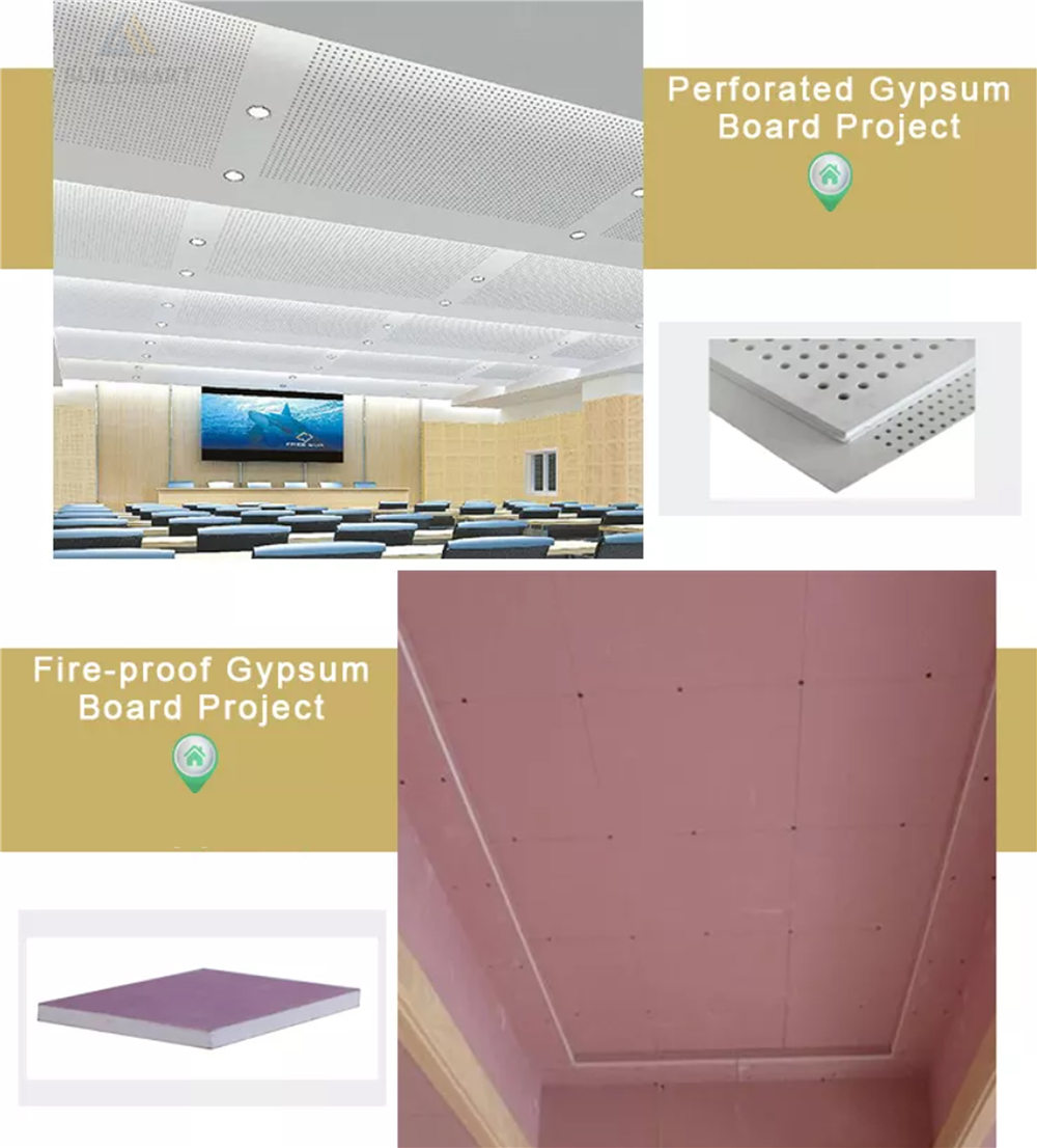 gypsum board ceiling Application